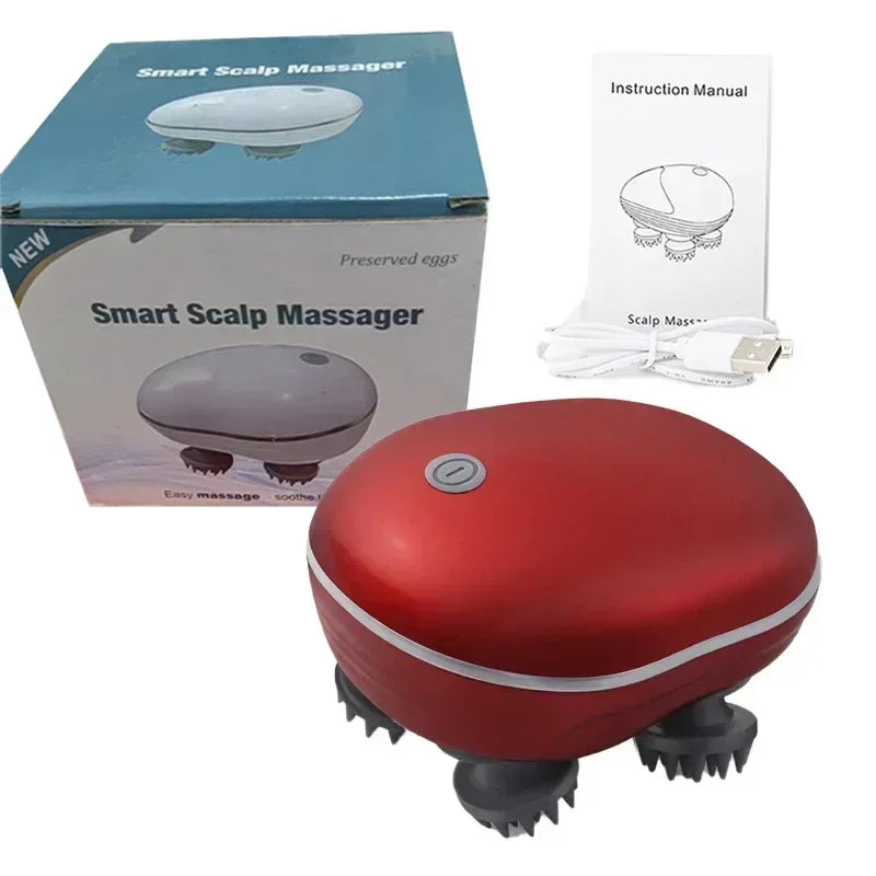 Massage Électrique Cuir Chevelu – Antistress