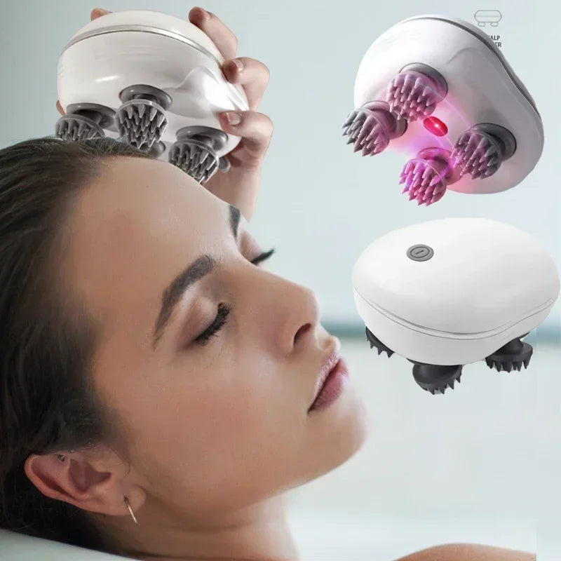 Massage Électrique Cuir Chevelu – Antistress